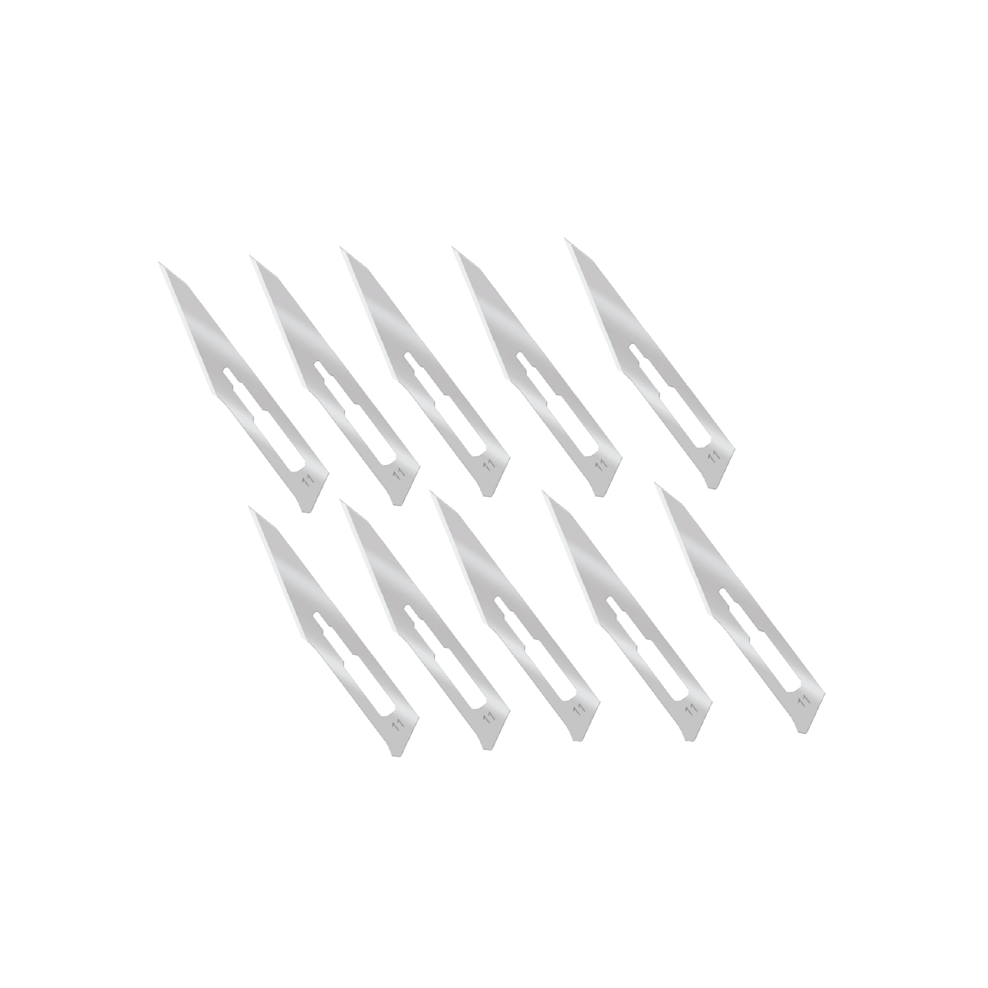 Mata Pisau IC Mega-idea No.11 10pcs pack